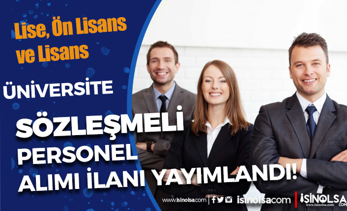 Bilecik Şeyh Edebali Üniversitesi 12 Sözleşmeli Personel Alımı - Lise, Ön Lisans ve Lisans 1 bilecik seyh edebali universitesi 12 sozlesmeli personel alimi lise on lisans ve lisans h43993 43343