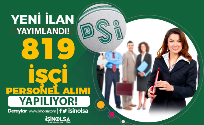 DSİ 2023 Yılı 819 Sürekli İşçi ve Personel Alımı İçin Yeni İlan Yayımlandı! 9 dsi 2023 yili 819 surekli isci ve personel alimi icin yeni ilan yayimlandi h44352 f7897