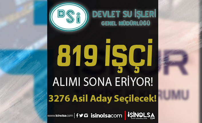 DSİ 819 Kamu İşçi Alımı Kura İşlemleri ve Sonuçları? 3276 Asil Aday Seçilecek! 21 dsi 819 kamu isci alimi kura islemleri ve sonuclari 3276 asil aday secilecek h44426 4d67b
