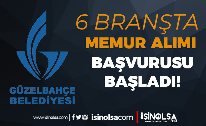 Güzelbahçe Belediyesi 11 Memur Alımı - Ön Lisans ve Lisans 60 KPSS İle 1 guzelbahce belediyesi 11 memur alimi on lisans ve lisans 60 kpss ile h45215 51835